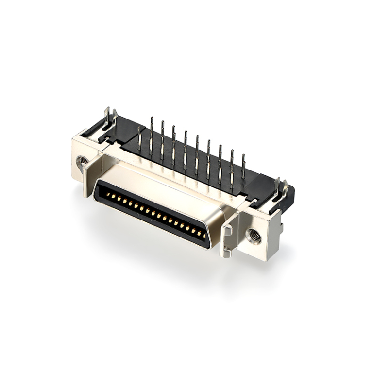 scsi 3 connector CN Iron 14 pin scsi 3 connector Right Angle