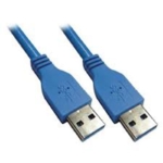 USB 3.0 Type A Male to Type A Male data transfer cable