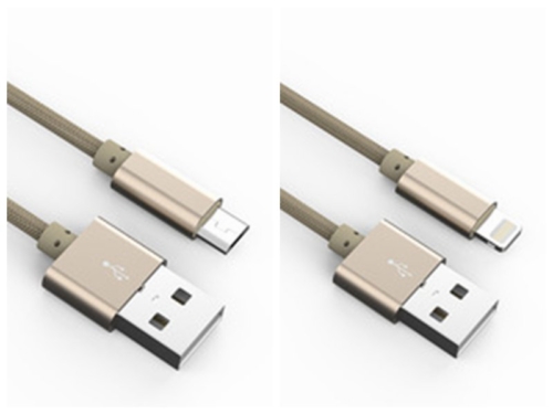 usb for Android and iphone charging cable