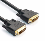 gold plated dual dvi d cable for monitor