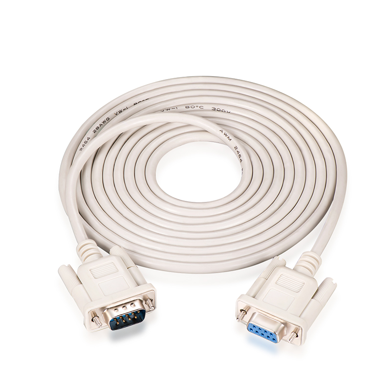 RS232 9pin male to female cable