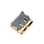 gold plated female smt hdmi port connector
