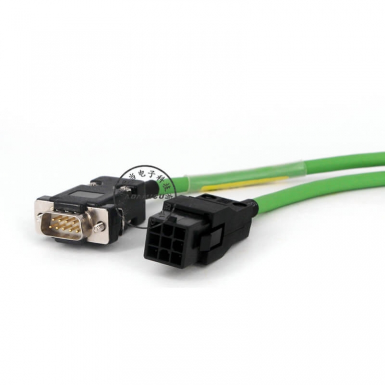 Delta B2 series servo motor encoder continuous flex cable