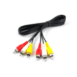 RCA red yellow and white cable for camera