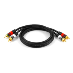 custom length 2 rca to 2 rca audio cable