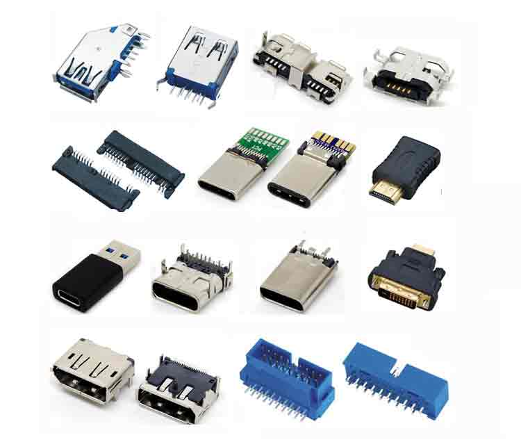 Connecteur USB-C Femelle Circuit Imprimé - USB 3.1 - USB-C31-S-RA