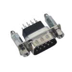PCB mounting plug DE 9 pin rs232 to industrial camera