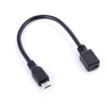 0.3m mini usb to micro adapter for mobile phone
