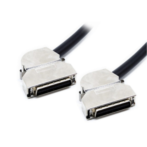 scsi adapter mdr cable 50pin male right angle cable plug for printer