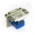 24+5 female DVI to 15p female d-sub