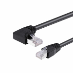 RJ45 to right angle RJ45 ethernet cable cat6A for industial camera