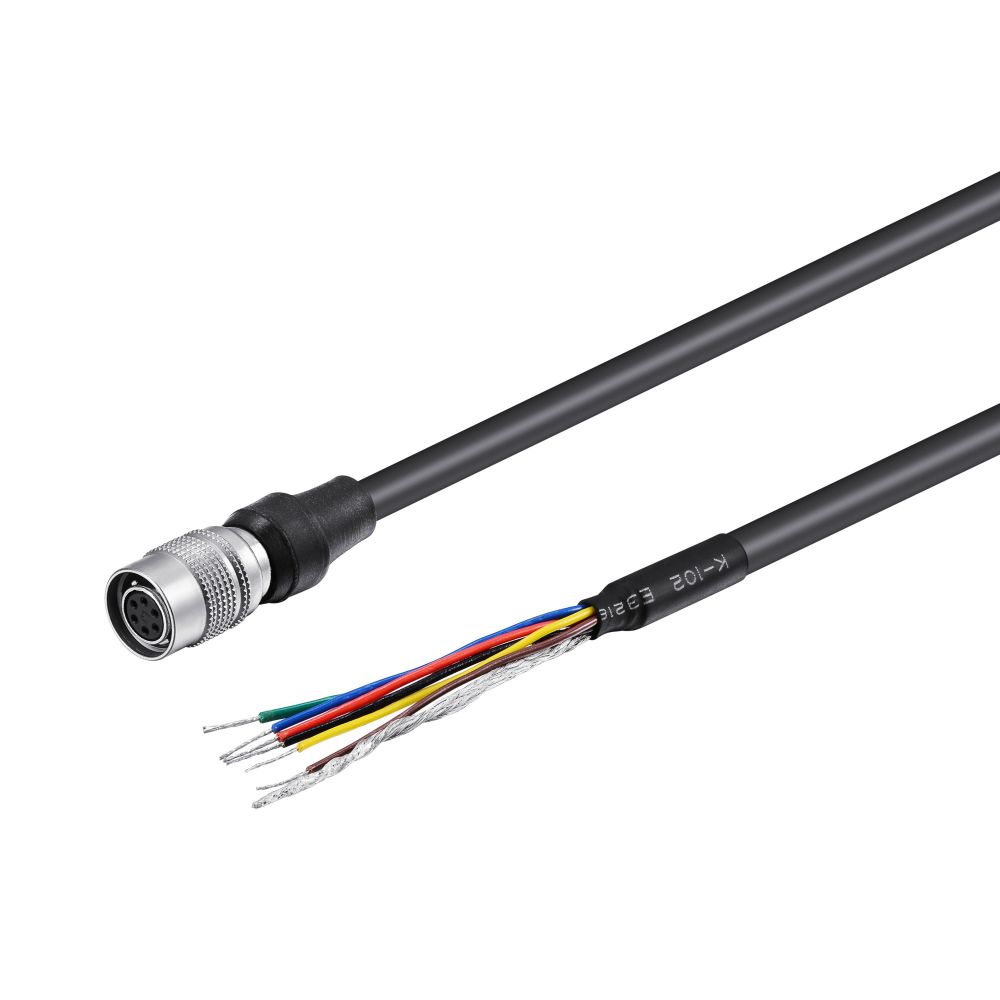 thumbnail image 2 of HR10A-7P-6S Hirose Female 6-Pin Circular Connector – Industrial CCD AVT Camera Trigger Line – DC IP20 2 of 2