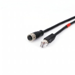 8 pin female to RJ45 industrial EtherCAT cable for Industrial camera