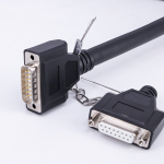 15-pin I/O cable with a chain High capacity shielded cable