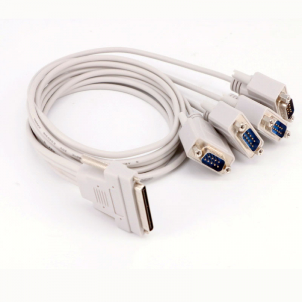 VHDCI Male to 4Port VGA Splitter Breakout Cable