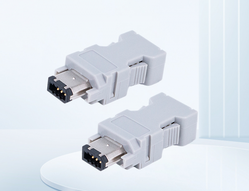 SM-6P (1394 6P) Male Soldering Type Servo Encoder Plug – Stable Connection, Efficient Control